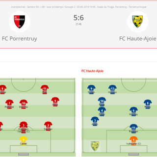 FC Porrentruy - FCHA vétérans