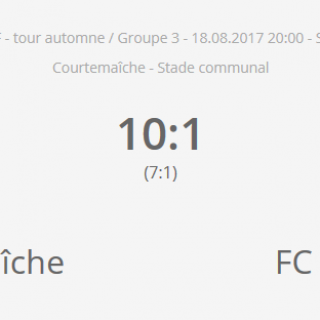 FC Courtemaiche - FC HA vétérans